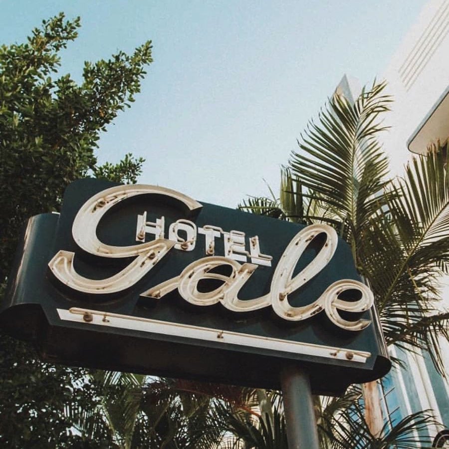 The Gale South Beach Hotel Sign